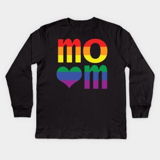 Mom Pride Kids Long Sleeve T-Shirt